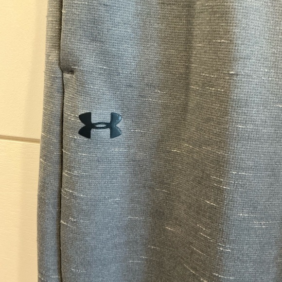 Under Armour Men's Heather Gray Joggers - Picture 4 of 4